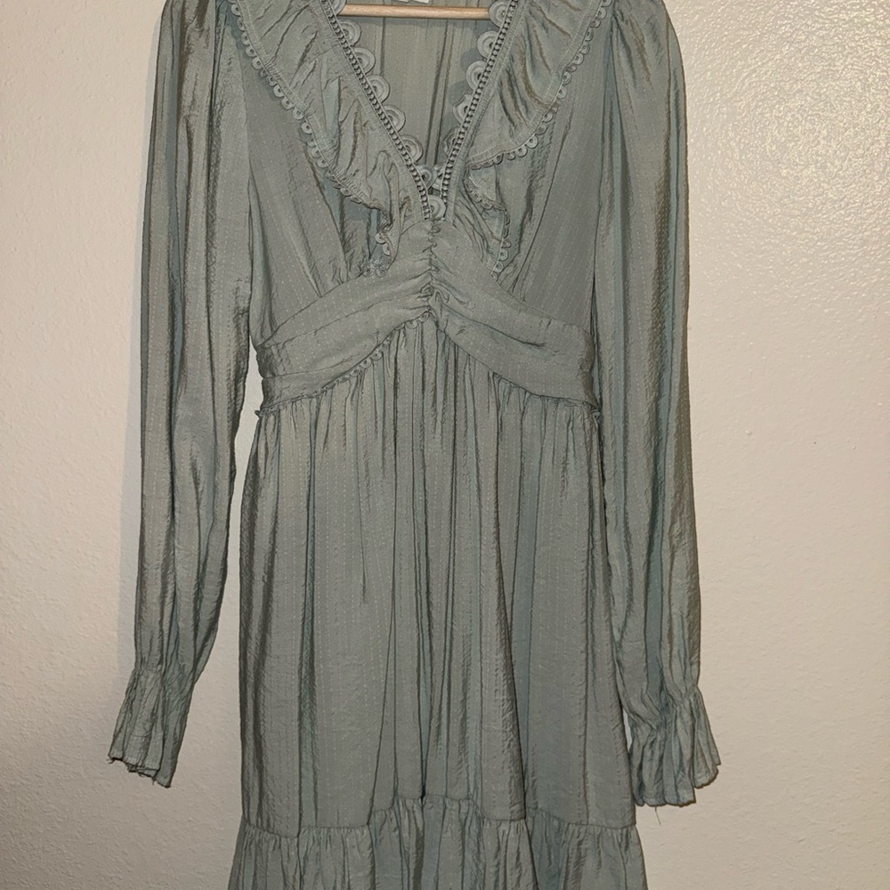 by The River Elegant Mint Green Women's Dress